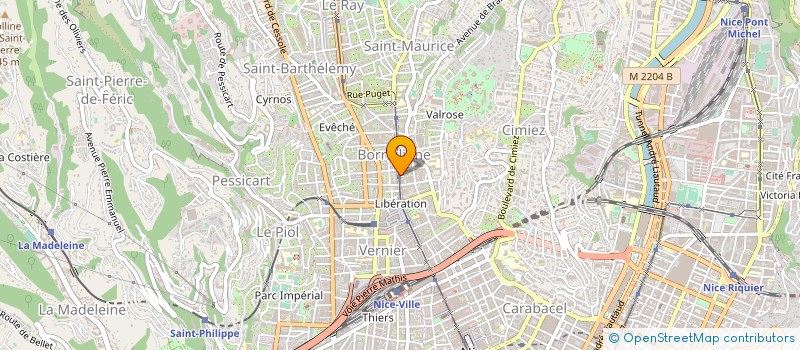 localisation de l'entreprise PENSION RESTAURANT SOLEDOR à NICE