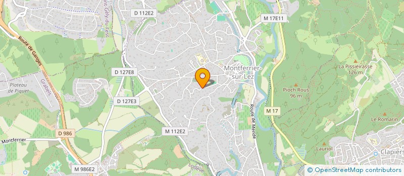 localisation de l'entreprise PENSONS A L'AVENIR II  MONTFERRIER-SUR-LEZ