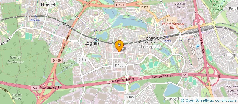 localisation de l'entreprise PENTA LYON à LOGNES