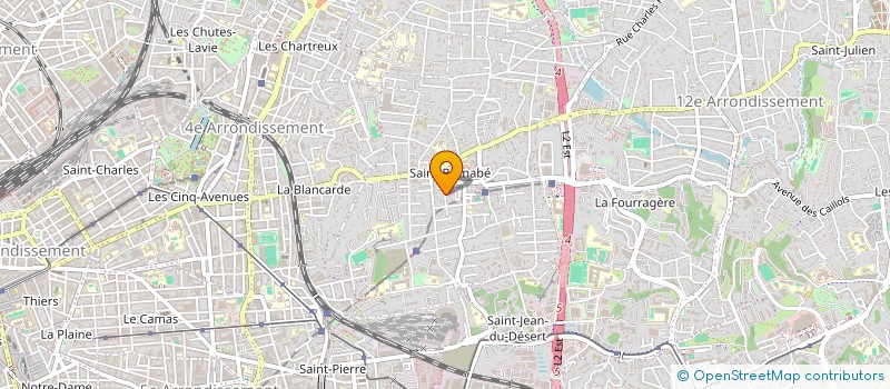 localisation de l'entreprise PENTAGROSSA à MARSEILLE