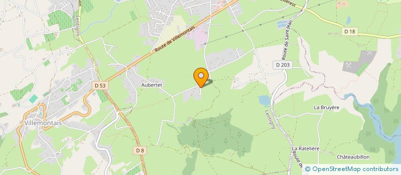 localisation de l'entreprise PENTAMAR  LENTIGNY