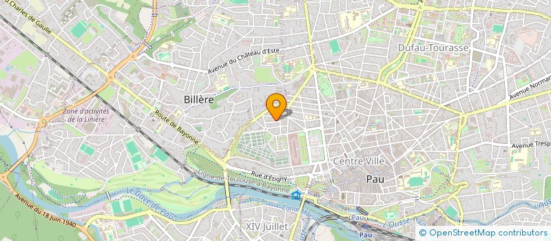localisation de l'entreprise PENTATHLON BEARNAIS à PAU