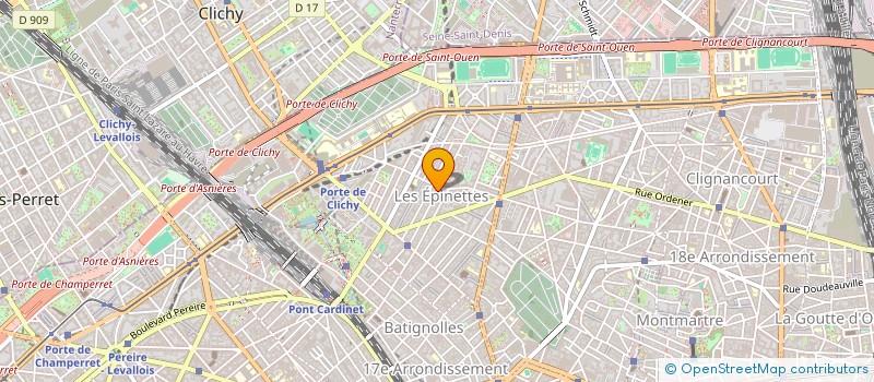 localisation de l'entreprise PENTAVISION  PARIS