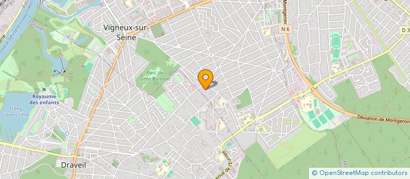 localisation de l'entreprise PENTEDATTILO à VIGNEUX-SUR-SEINE