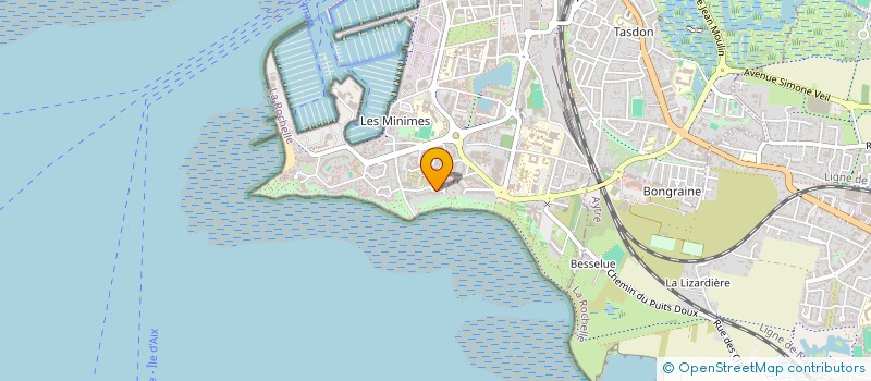 localisation de l'entreprise PENTEWAN  LA ROCHELLE