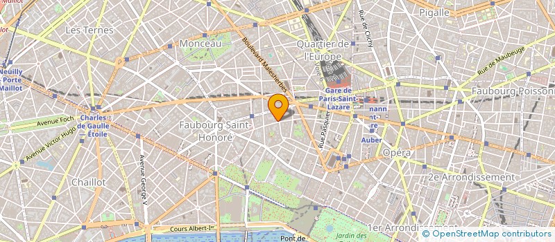 localisation de l'entreprise PENTHIEVRE COMMUNICATIONS  PARIS