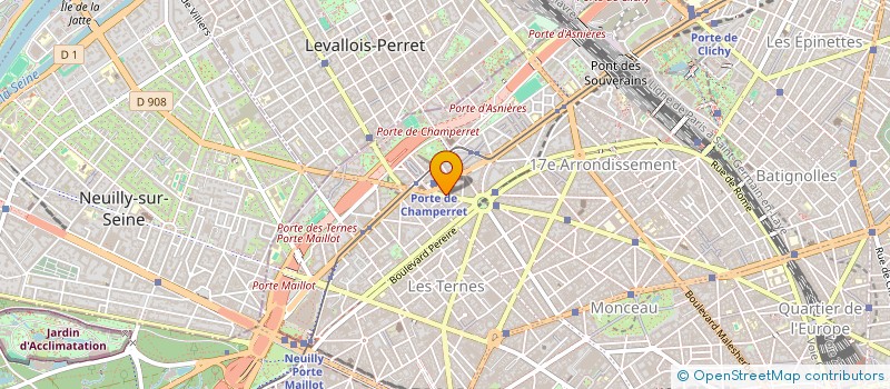 localisation de l'entreprise PENTHIEVRE INTERNATIONAL SARL  PARIS