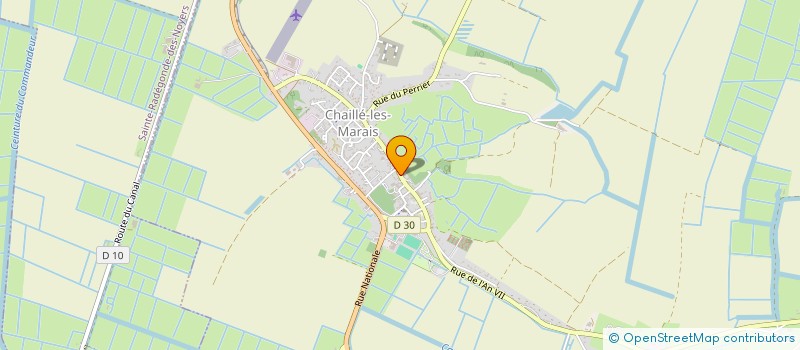 localisation de l'entreprise PENTY FAMILY  CHAILLE-LES-MARAIS