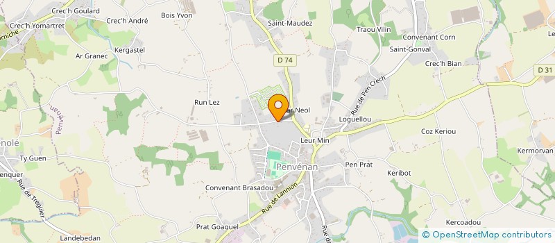 localisation de l'entreprise PENVENANAISE à PENVENAN
