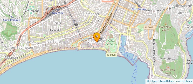 localisation de l'entreprise PENVERN ET CORNIGLION  NICE