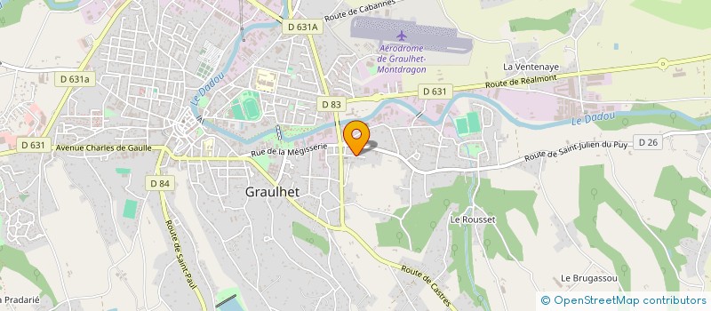 localisation de l'entreprise PEONIA  GRAULHET