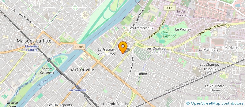 localisation de l'entreprise PEONY REAL ESTATE  SARTROUVILLE