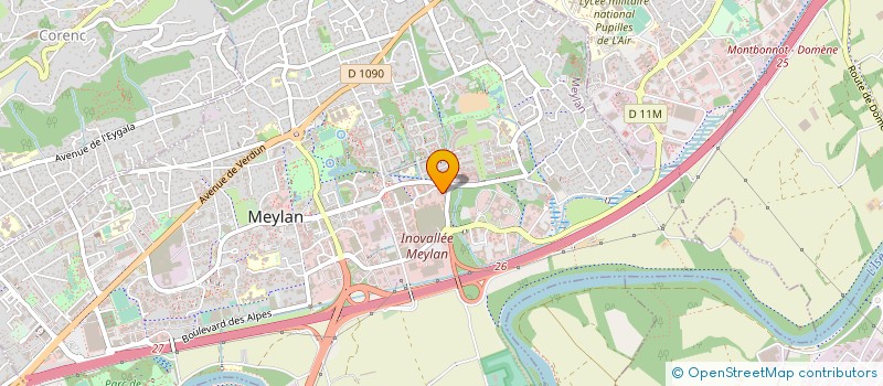 localisation de l'entreprise PEOPEO à CROLLES