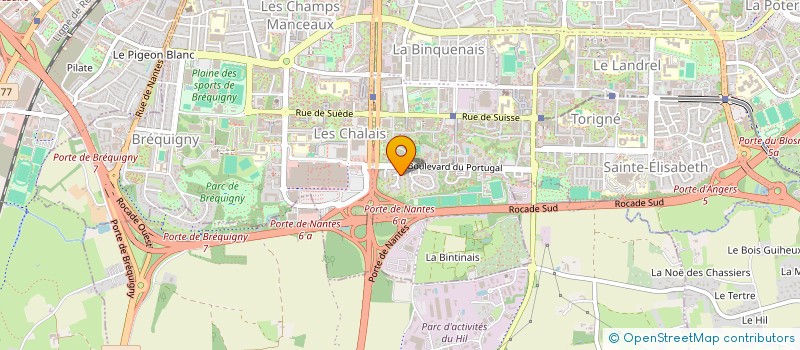 localisation de l'entreprise PEOPLE CONFORT  RENNES