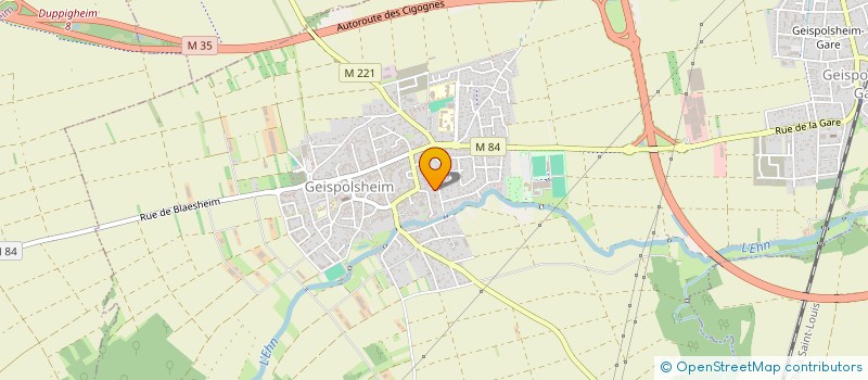 localisation de l'entreprise PEOPLE & GROWTH  GEISPOLSHEIM