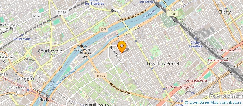 localisation de l'entreprise PEOPLEFRIPE à LEVALLOIS-PERRET