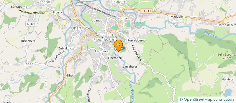 localisation de l'entreprise PEOTELEC  SAINT-JEAN-LE-VIEUX