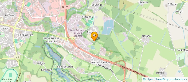 localisation de l'entreprise PEP  THEIX-NOYALO