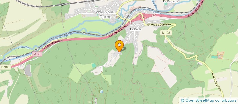 localisation de l'entreprise PEP INVESTISSEMENT  VELARS-SUR-OUCHE