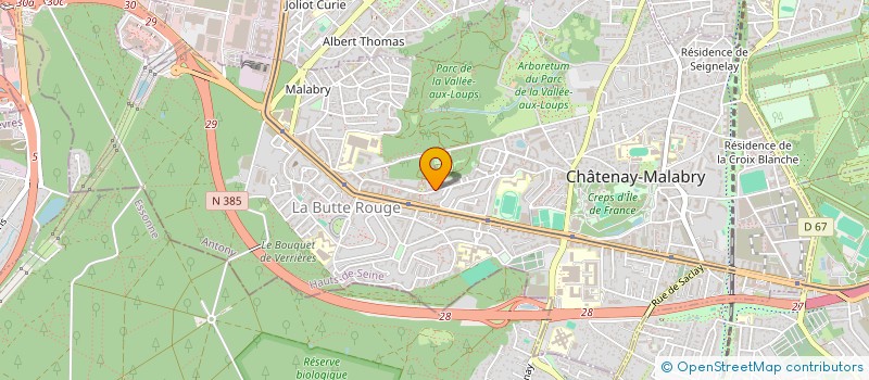 localisation de l'entreprise PEP RENOV à CHATENAY-MALABRY