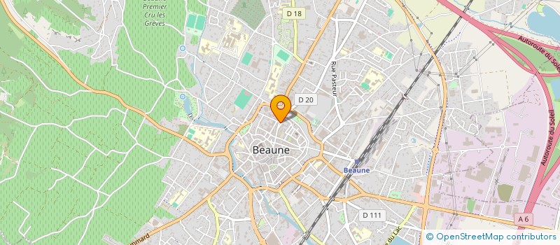 localisation de l'entreprise PEP'S à BEAUNE