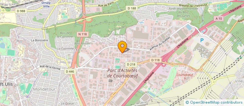 localisation de l'entreprise PEP'S à LES ULIS