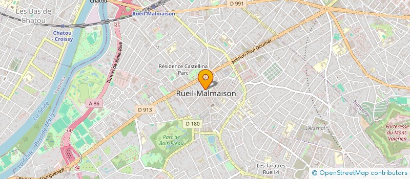 localisation de l'entreprise PEP'S à RUEIL-MALMAISON