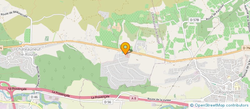 localisation de l'entreprise PEP'S CIE  CHATEAUNEUF-LE-ROUGE