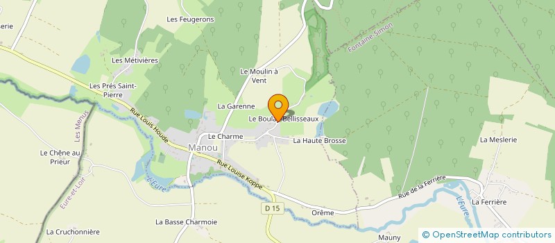 localisation de l'entreprise PEP'S CONCEPT à MANOU