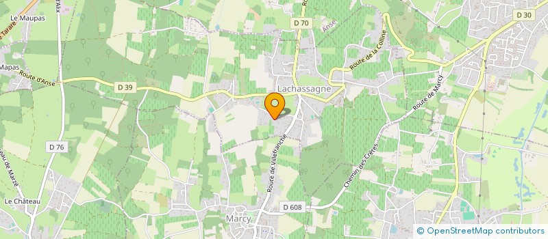 localisation de l'entreprise PEP'S DEMENAGEMENT  LACHASSAGNE