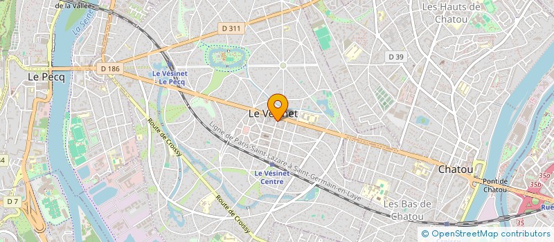 localisation de l'entreprise PEP'S & DETOX à LE VESINET