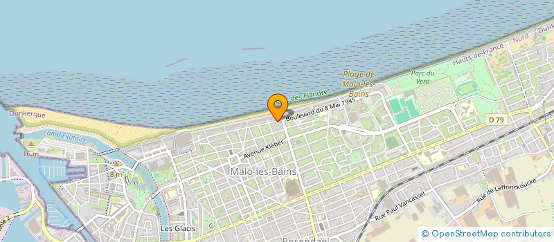 localisation de l'entreprise PEP S JUNIOR à DUNKERQUE