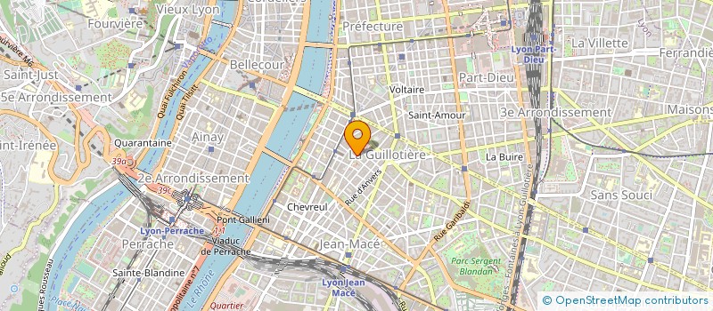 localisation de l'entreprise PEP'S LYON à LYON