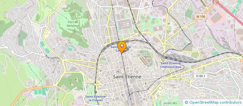 localisation de l'entreprise PEP'S PHARMACIE à SAINT-ETIENNE