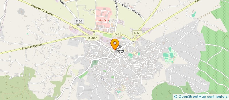 localisation de l'entreprise PEP'S SERVICES à TRETS