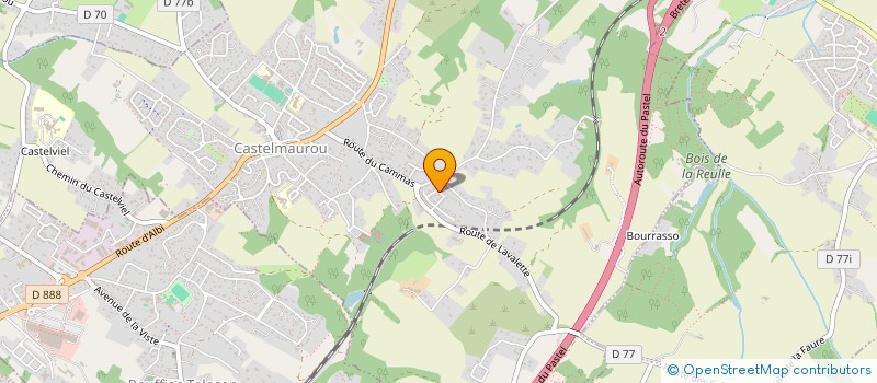 localisation de l'entreprise PEP SERVICES 311  CASTELMAUROU