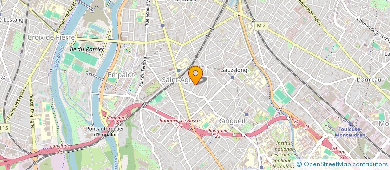 localisation de l'entreprise PEP SERVICES à TOULOUSE