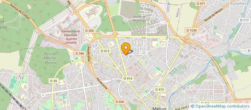 localisation de l'entreprise PEP TRADE à MELUN