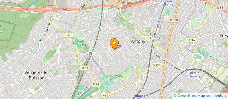 localisation de l'entreprise PEP'X CONSEIL à ANTONY