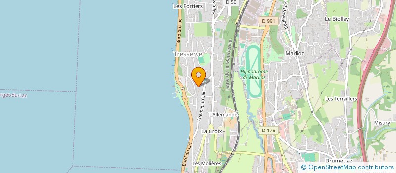 localisation de l'entreprise PEPE  TRESSERVE