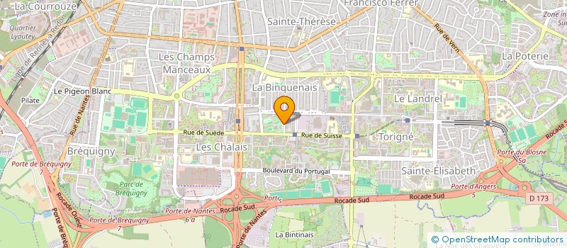 localisation de l'entreprise PEPE ANIM' à RENNES
