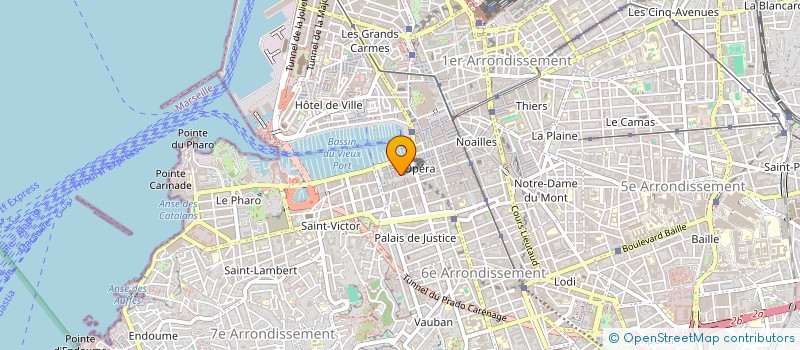 localisation de l'entreprise PEPE BOTELLA à MARSEILLE