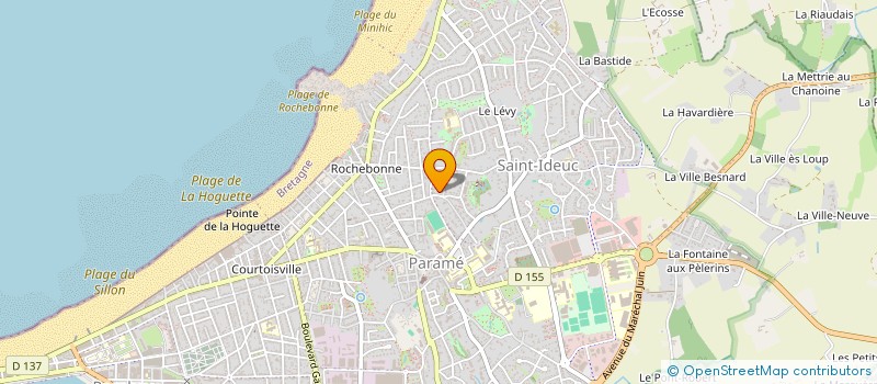 localisation de l'entreprise PEPE & COMPAGNIE  SAINT-MALO