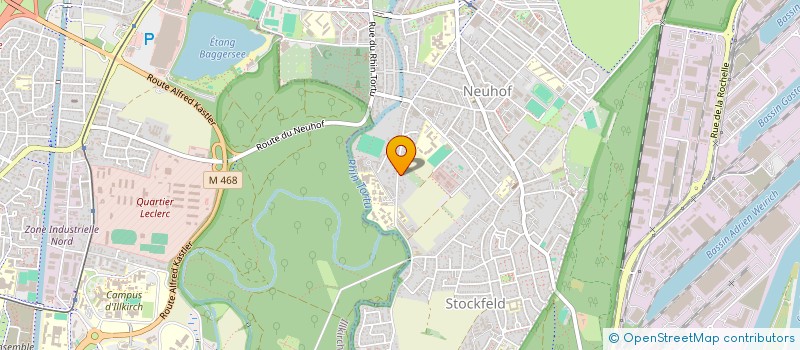 localisation de l'entreprise PEPE CORP à STRASBOURG