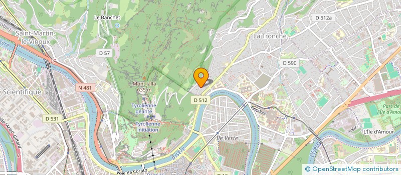 localisation de l'entreprise PEPE ET MEME  LA TRONCHE