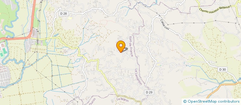 localisation de l'entreprise PEPE SERVICE  LE LAMENTIN