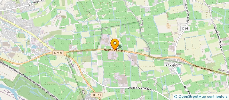 localisation de l'entreprise PEPEDA  CAVAILLON