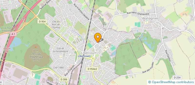 localisation de l'entreprise PEPERELLA NEGOZIO  LIBERCOURT