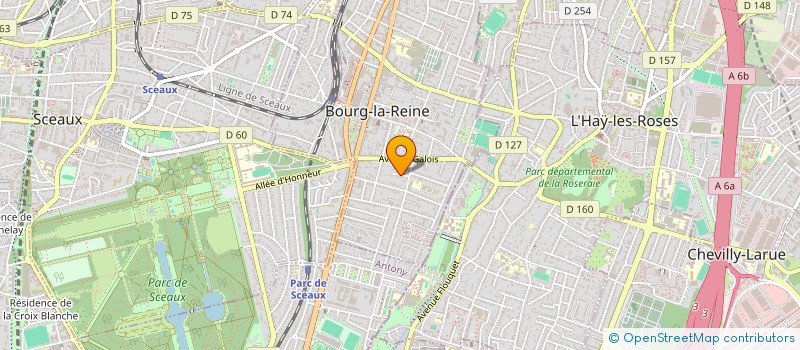 localisation de l'entreprise PEPERITO PRODUCTIONS à BOURG-LA-REINE