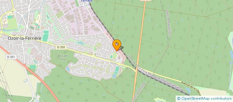 localisation de l'entreprise PEPEX  OZOIR-LA-FERRIERE